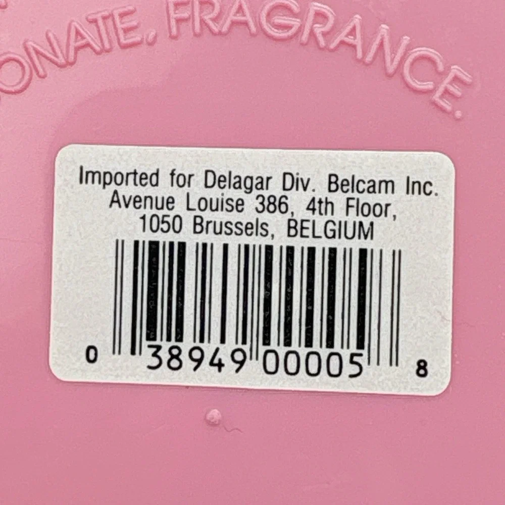 Belcam Delagar Spring Fresh Dusting Powder 5 Oz Floral Body Talc Scented Pink